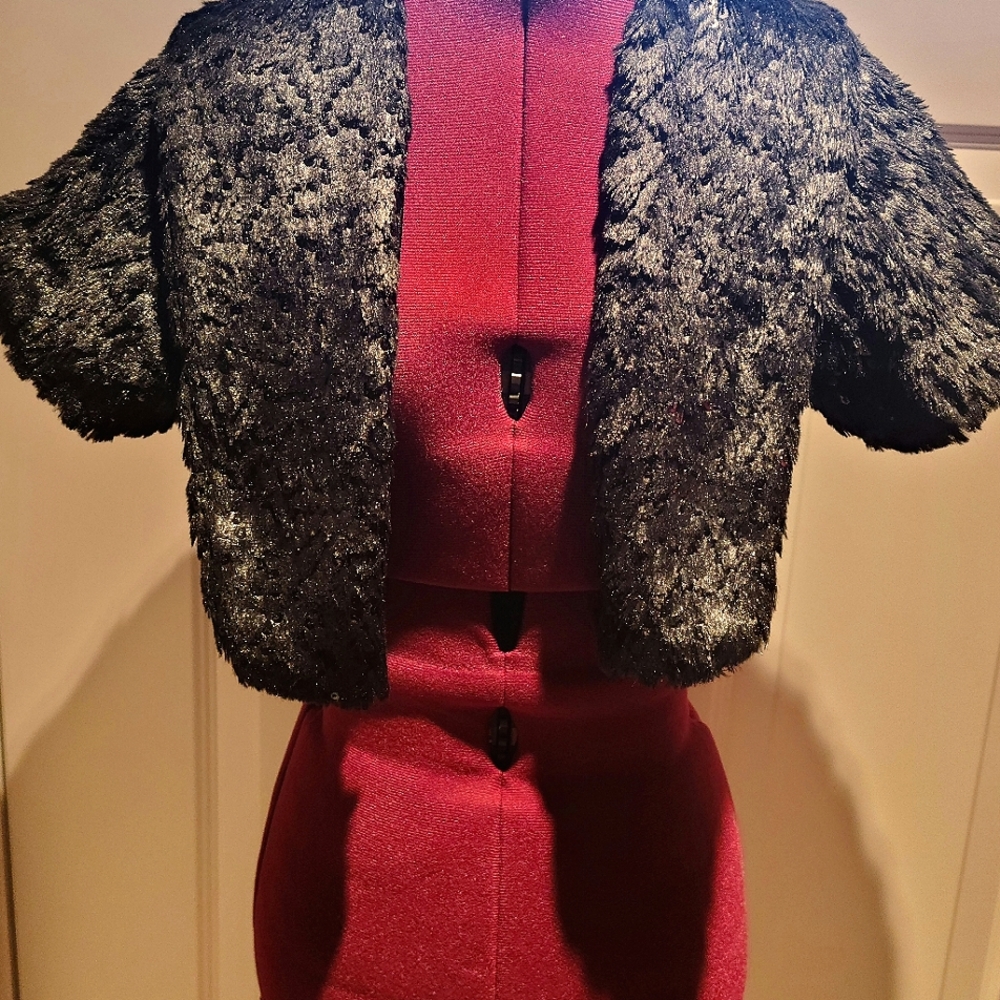 Crop Faux Fur